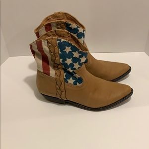 American flag cowboy boots
